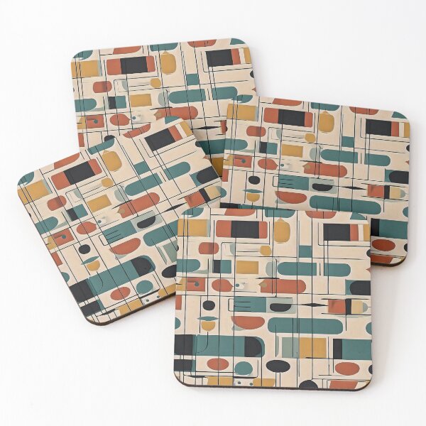 Item preview, Bauhaus Orange and Green designed and sold by Zenvo.