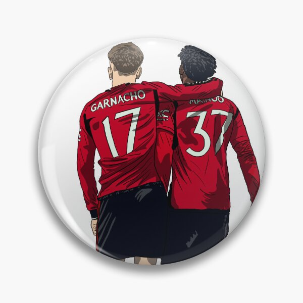 Item preview, Garnacho and Mainoo Manchester United  designed and sold by GrizzlyCollective.