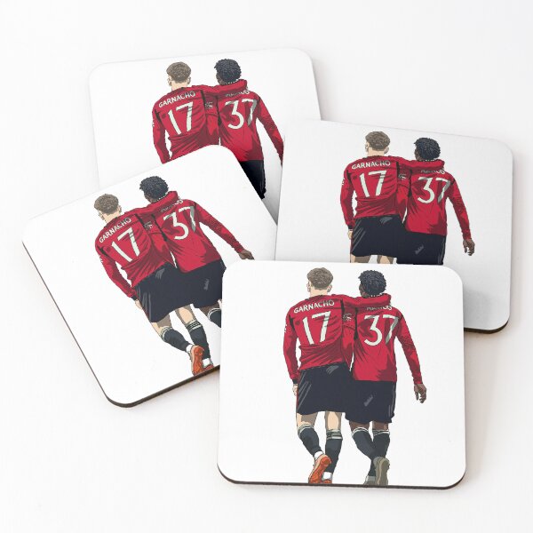 Item preview, Garnacho and Mainoo Manchester United  designed and sold by GrizzlyCollective.