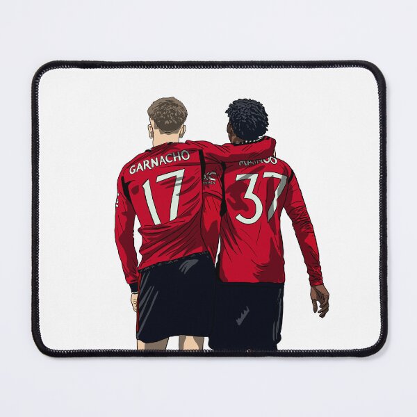 Item preview, Garnacho and Mainoo Manchester United  designed and sold by GrizzlyCollective.