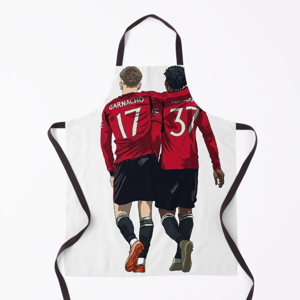 Item preview, Garnacho and Mainoo Manchester United designed and sold by GrizzlyCollective.
