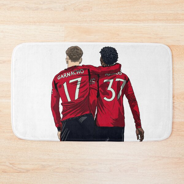 Item preview, Garnacho and Mainoo Manchester United  designed and sold by GrizzlyCollective.