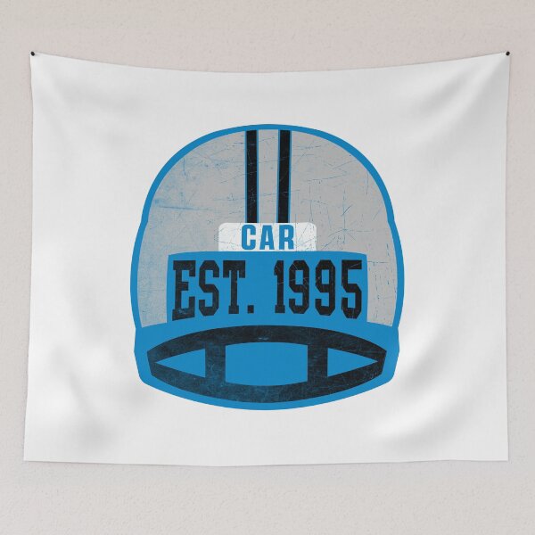 Item preview, Carolina Retro Throwback Football Helmet designed and sold by Bo-Bros-Tees.