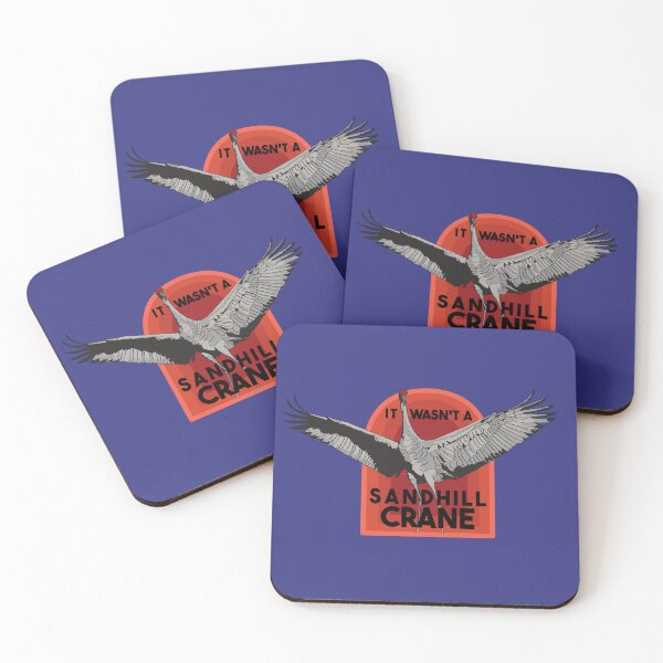 Item preview, It Wasn't a Sandhill Crane Mothman Cryptid designed and sold by Yellow Bird Studios.