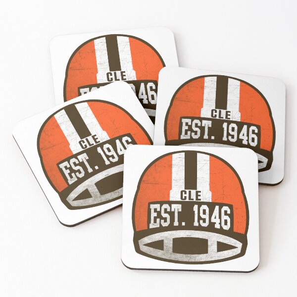 Item preview, Cleveland Retro Throwback Football Helmet designed and sold by Bo-Bros-Tees.