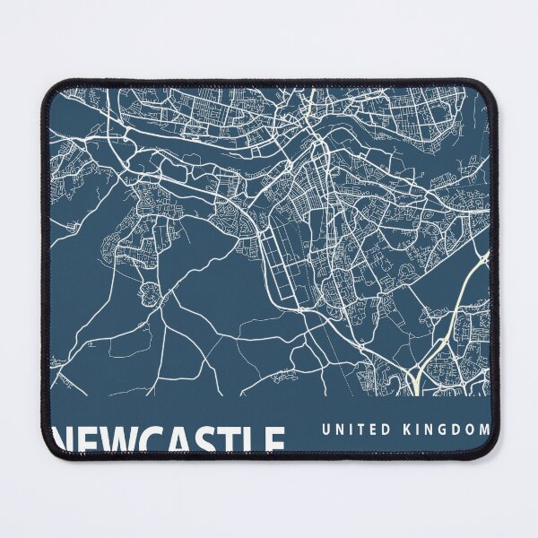Item preview, Newcastle Blueprint City Map designed and sold by Peek-Designs.