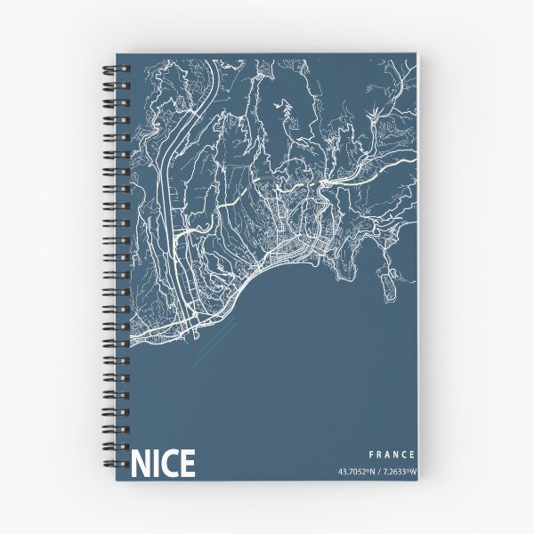 Item preview, Nice Blueprint City Map designed and sold by Peek-Designs.