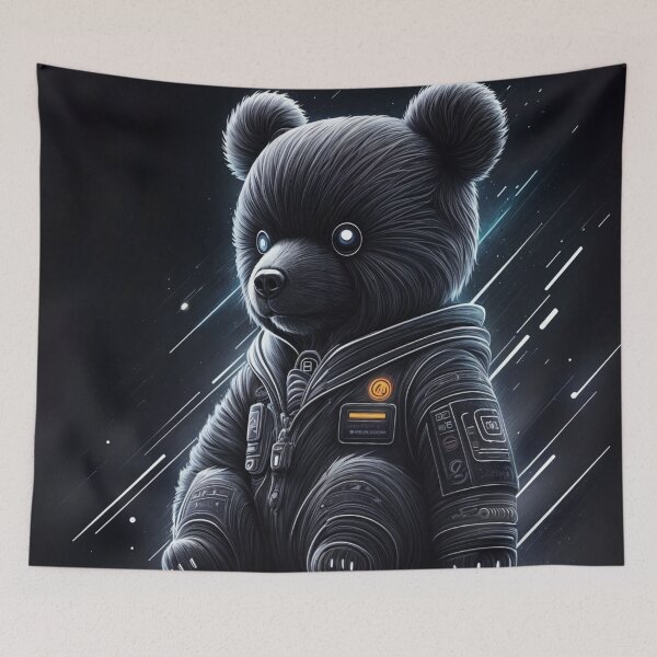 Item preview, THE BABY BEAR ASTRONAUT designed and sold by PixelCraftDSG.