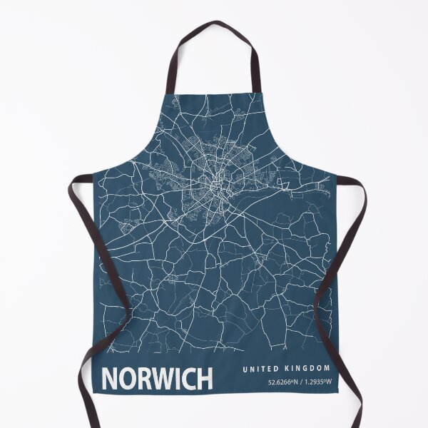 Item preview, Norwich Blueprint City Map designed and sold by Peek-Designs.