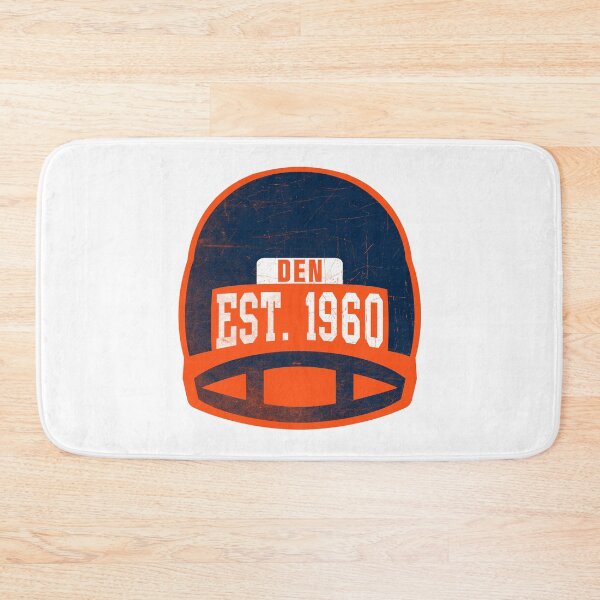 Item preview, Denver Retro Throwback Football Helmet designed and sold by Bo-Bros-Tees.