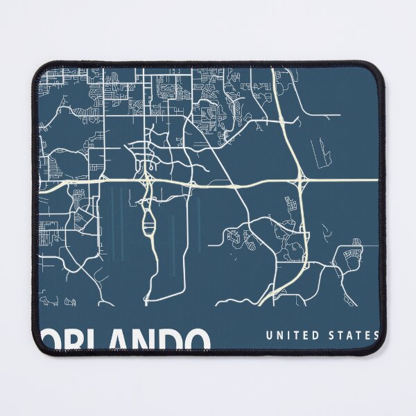 Item preview, Orlando Blueprint City Map designed and sold by Peek-Designs.