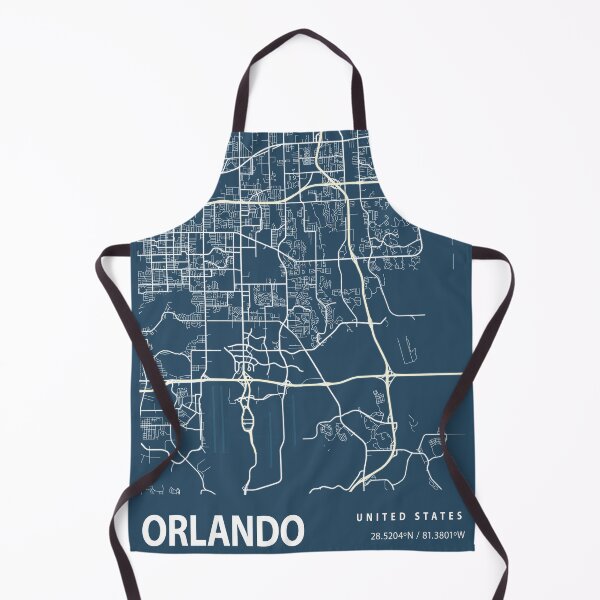 Item preview, Orlando Blueprint City Map designed and sold by Peek-Designs.