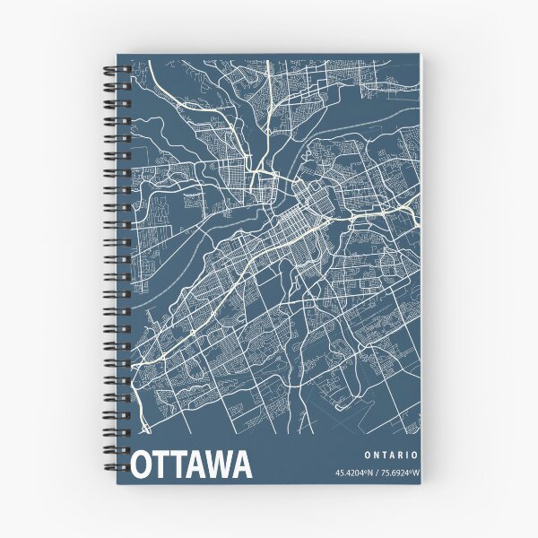Item preview, Ottawa Blueprint City Map designed and sold by Peek-Designs.