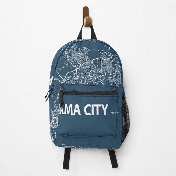 Item preview, Panama City Blueprint City Map designed and sold by Peek-Designs.