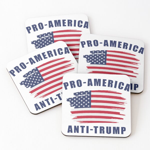 Item preview, Pro-America Anti-Trump designed and sold by LITHREADS.