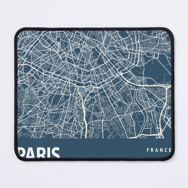 Item preview, Paris Blueprint City Map designed and sold by Peek-Designs.