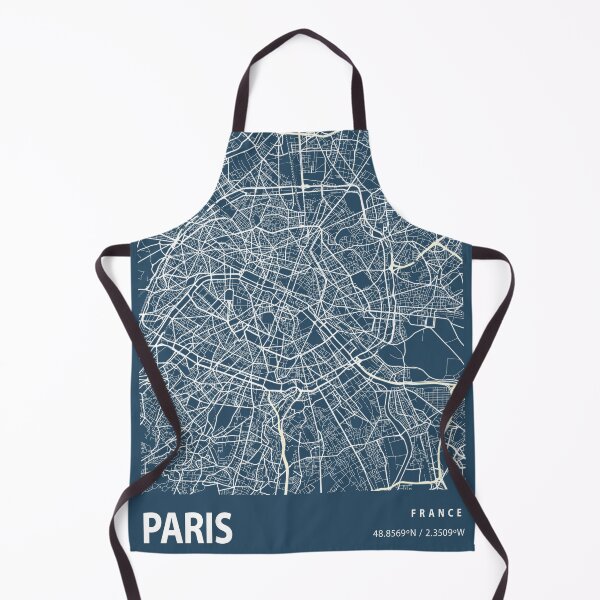 Item preview, Paris Blueprint City Map designed and sold by Peek-Designs.