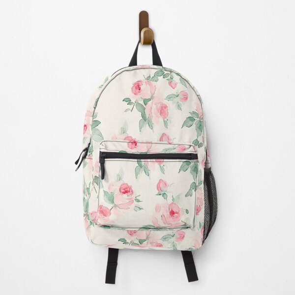 Item preview, Vintage flowers,pink roses,watercolor summer pattern designed and sold by MariaMarinova.