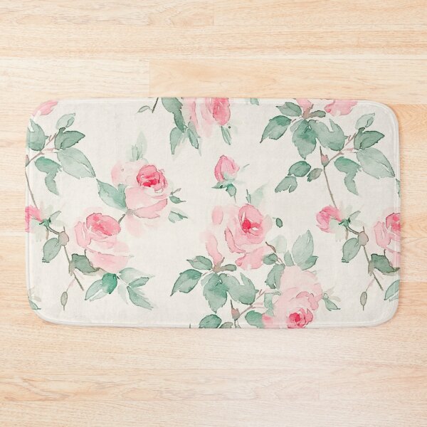 Item preview, Vintage flowers,pink roses,watercolor summer pattern  designed and sold by MariaMarinova.