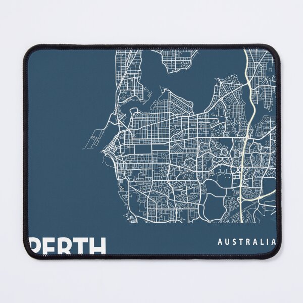 Item preview, Perth Blueprint City Map designed and sold by Peek-Designs.