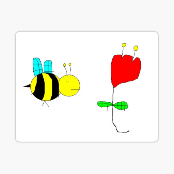 Item preview, Bumble Bee in The Rose designed and sold by Gabe-Draws.