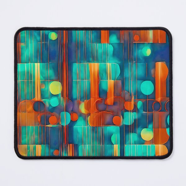 Item preview, Bauhaus Luminous Green and Orange designed and sold by Zenvo.