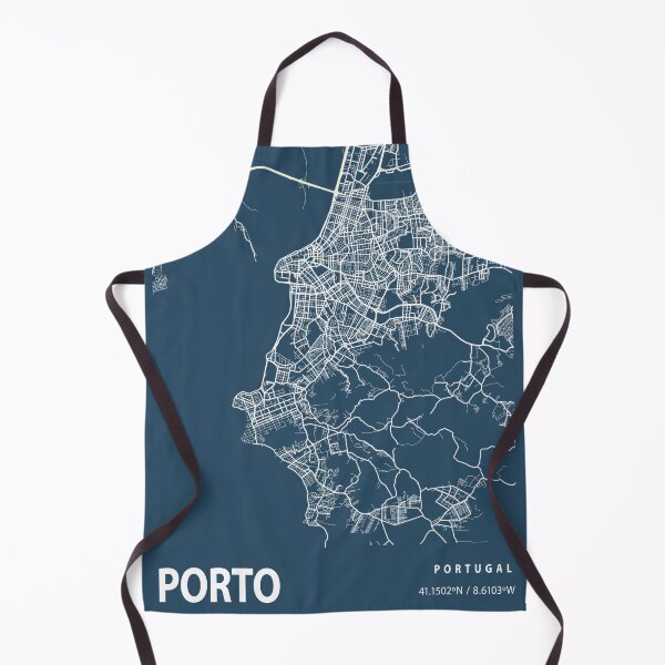 Item preview, Porto Blueprint City Map designed and sold by Peek-Designs.