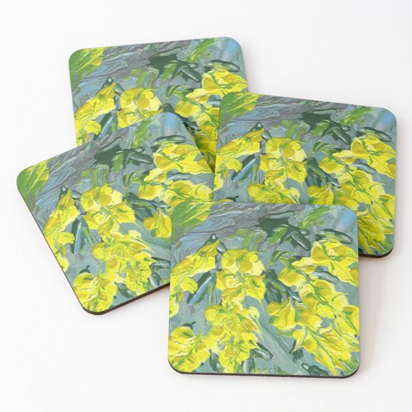 Item preview, Laburnum Paint Pour: One designed and sold by LymphomaLass.