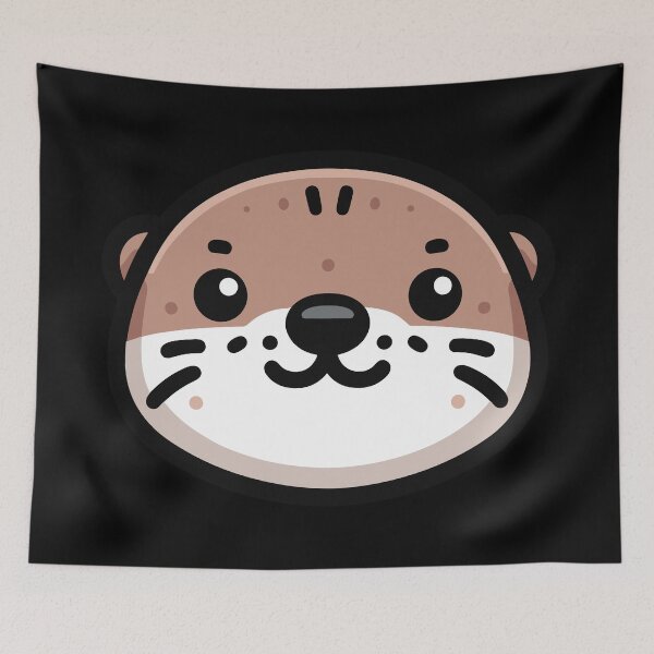 Item preview, Cute Otter designed and sold by BluRockDesigns.