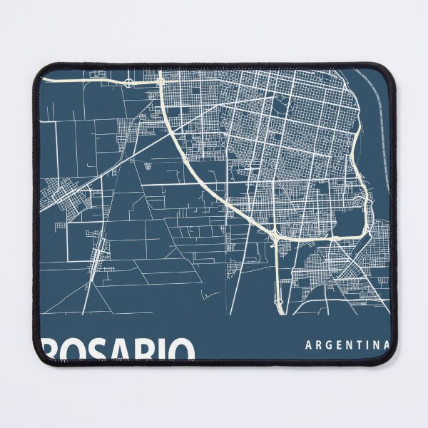 Item preview, Rosario Blueprint City Map designed and sold by Peek-Designs.