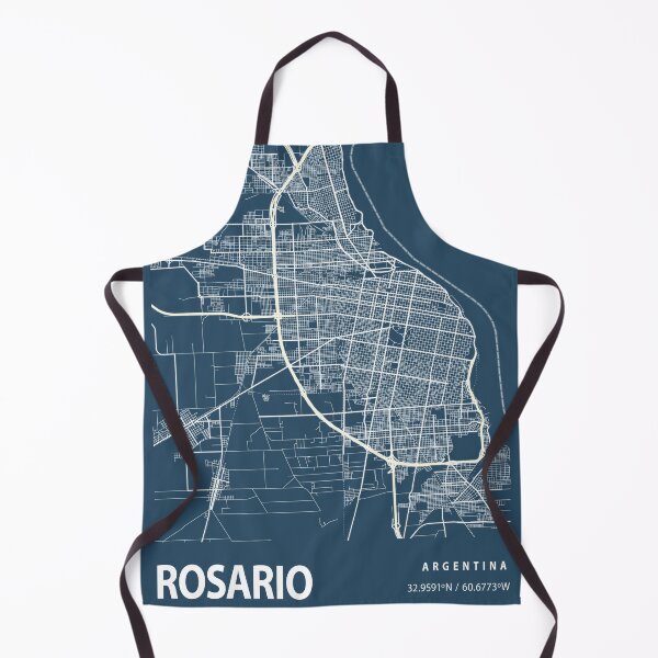 Item preview, Rosario Blueprint City Map designed and sold by Peek-Designs.