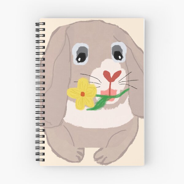 Item preview, A little rabbit carries flowers. designed and sold by Kaewtaming.