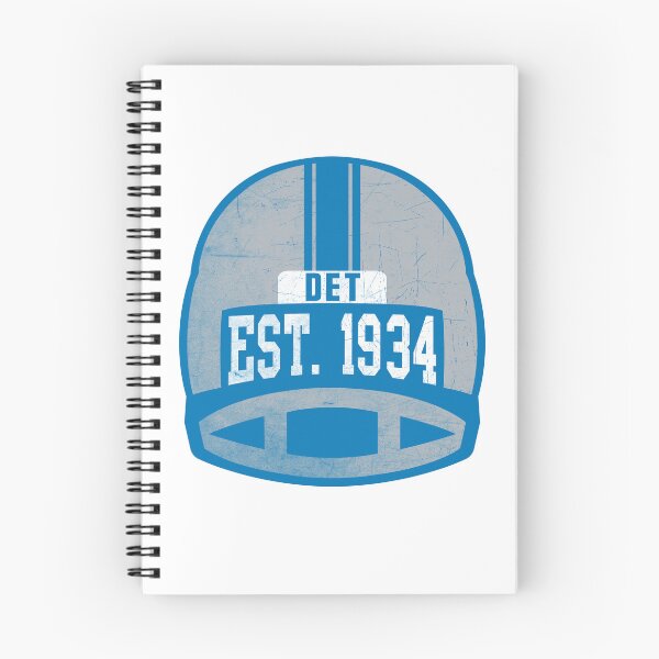 Item preview, Detroit Retro Throwback Football Helmet designed and sold by Bo-Bros-Tees.