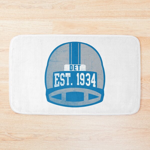 Item preview, Detroit Retro Throwback Football Helmet designed and sold by Bo-Bros-Tees.