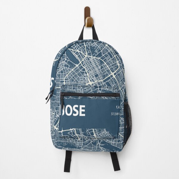 Item preview, San Jose Blueprint City Map designed and sold by Peek-Designs.