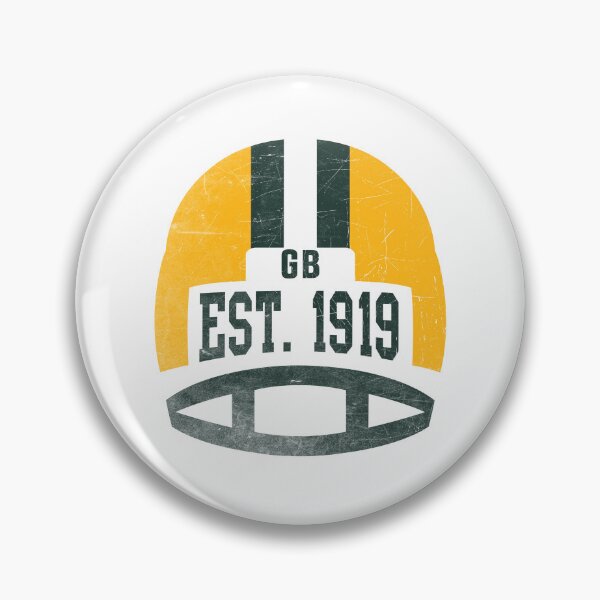 Item preview, Green Bay Throwback Football Helmet designed and sold by Bo-Bros-Tees.