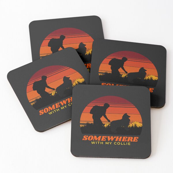Item preview, Somewhere With My Collie Men's Adventurous Outdoor Gift  designed and sold by Guarddogdrive.