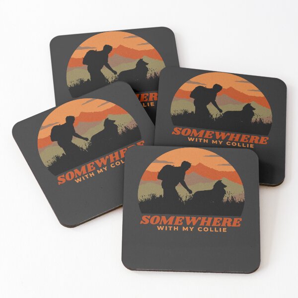 Item preview, Somewhere With My Collie Men's Adventurous Outdoor Gift  designed and sold by Guarddogdrive.