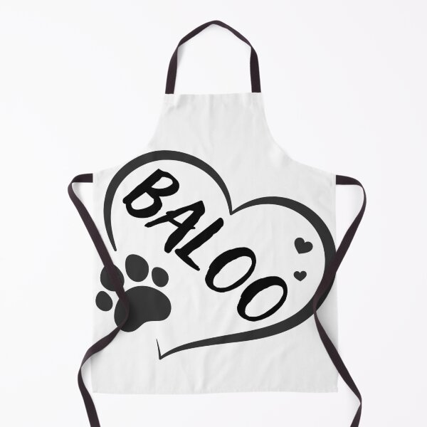 Item preview, Baloo name in a heart with a paw, great gift for dog or cat owners designed and sold by OCS1337.