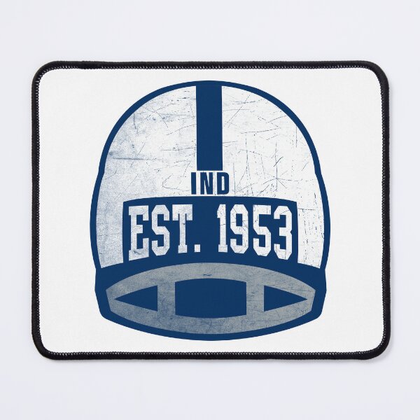 Item preview, Indianapolis Throwback Football Helmet designed and sold by Bo-Bros-Tees.