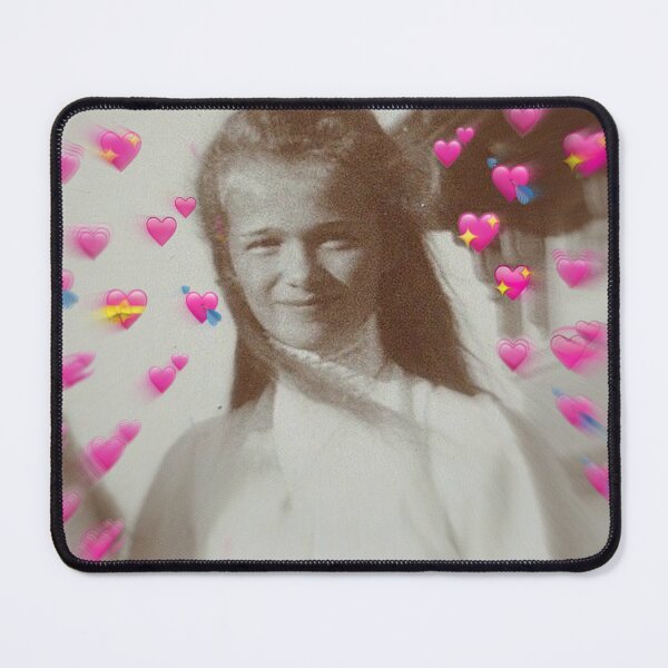 Item preview, Grand Duchess Olga Nikolaevna heart meme print designed and sold by cceridwenx.