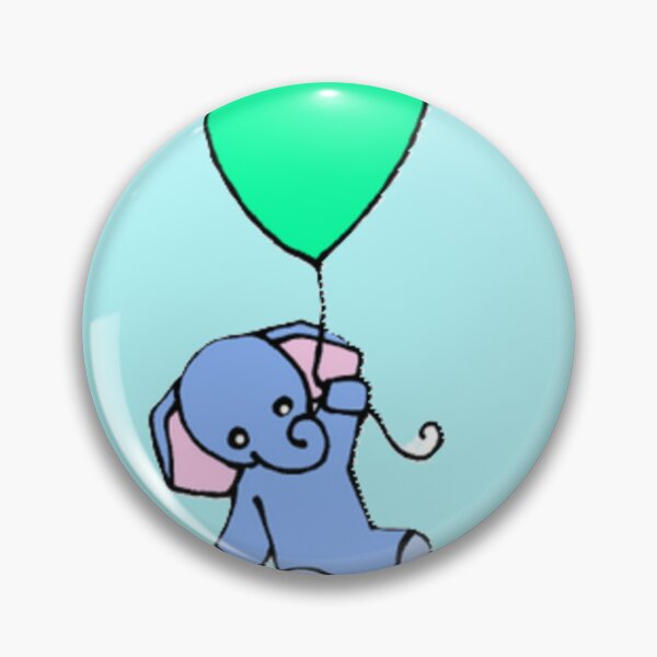 Item preview, Elephant with Balloon designed and sold by Lydia Conder.
