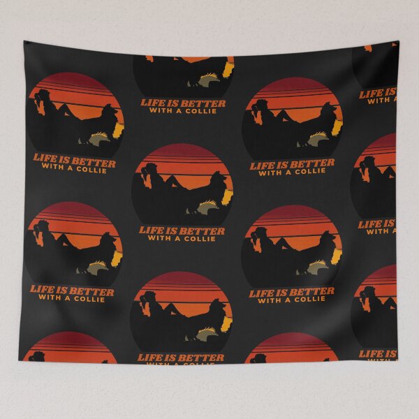 Item preview, Life Is Better With A Collie Dog Mom Gift designed and sold by Guarddogdrive.