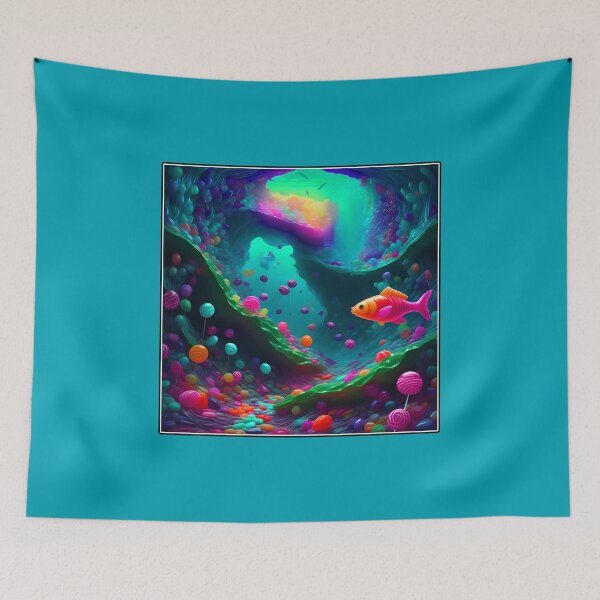 Item preview, Turquoise Sea Candy Wonderland Under the Ocean designed and sold by Beachy.