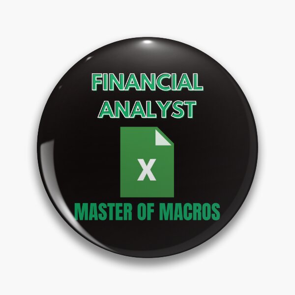 Item preview, Financial Analyst. Master of Macros designed and sold by Redstreak12.