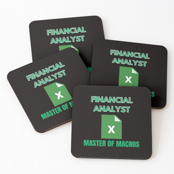 Item preview, Financial Analyst. Master of Macros designed and sold by Redstreak12.