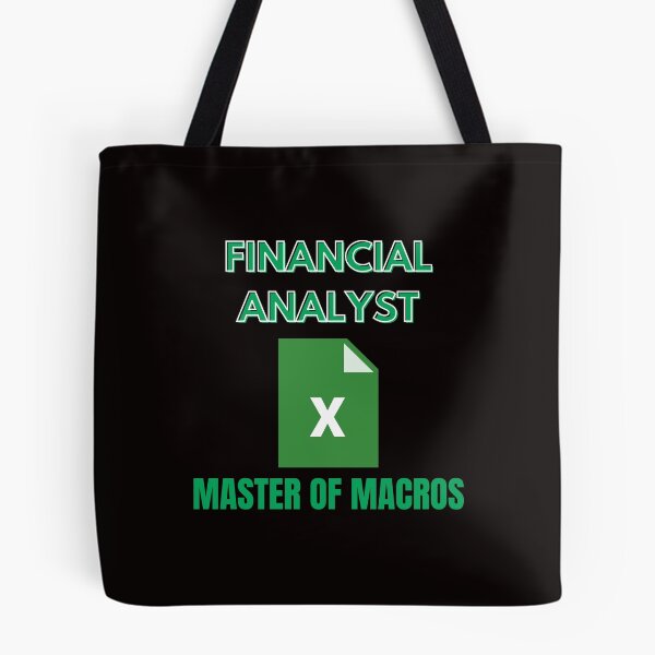 Item preview, Financial Analyst. Master of Macros designed and sold by Redstreak12.