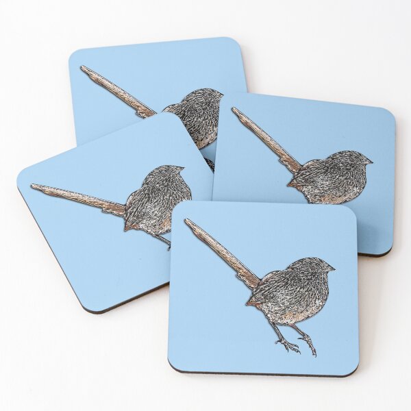 Item preview, Western Grasswren Black Alternate Design  designed and sold by designsasstultd.
