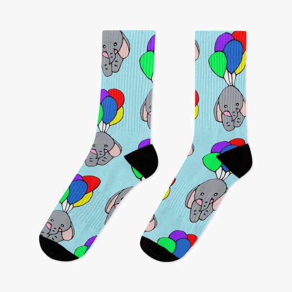 Item preview, Elephant with balloons designed and sold by Lydia Conder.