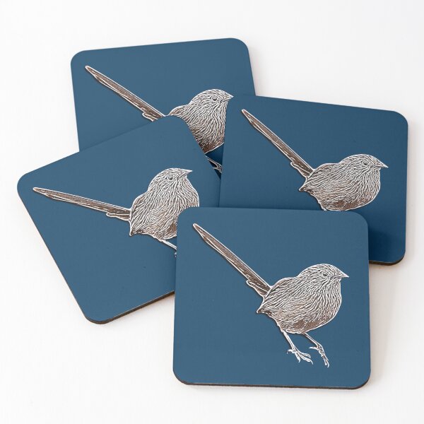 Item preview, Western Grasswren White Alternate Design  designed and sold by designsasstultd.